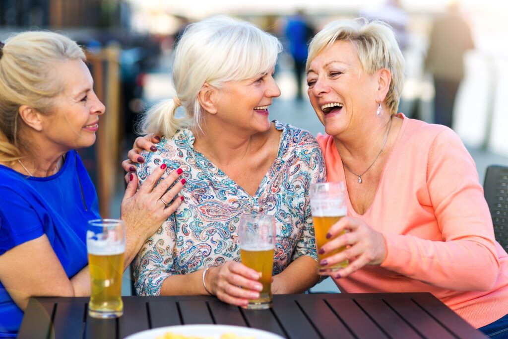 seniors de plus de 65 ns avec une consommation d'alcool élevé